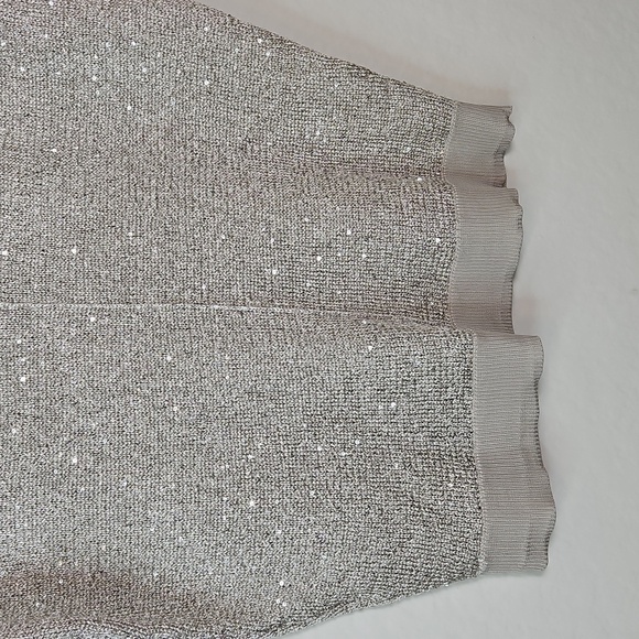 INC International Concepts Shimmering Silver Sequin Top - Picture 10 of 11